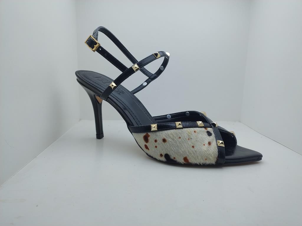 Sandalia salto Bico Fino - Scarlet